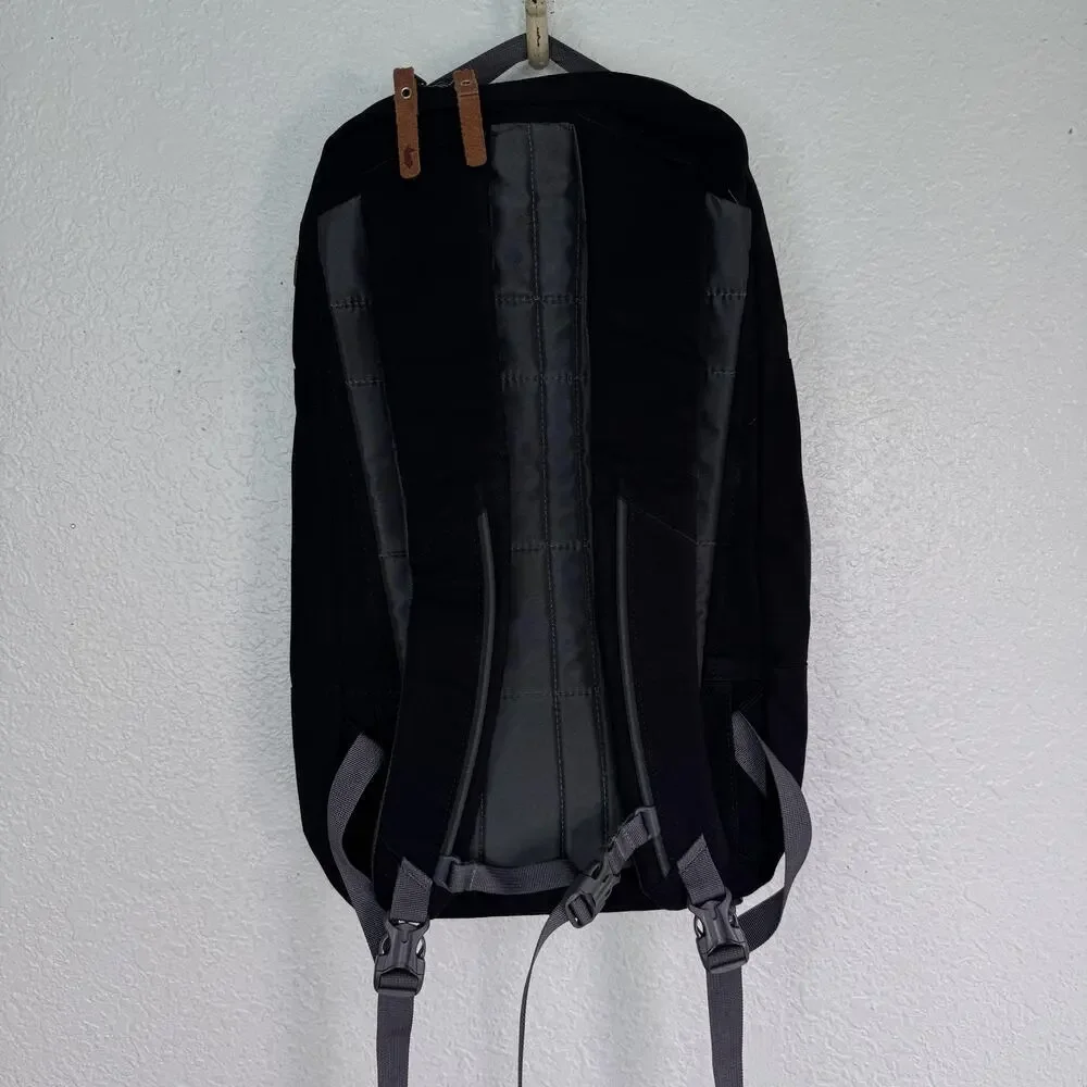 cotopaxi Black Backpack with Brown Accents